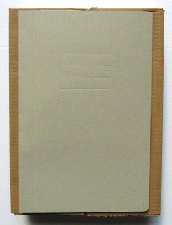 x50 fardes a rabat folio en carton gris