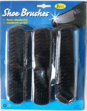 s-3 brosse a chaussure bois