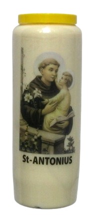 negendagenbrander m-opdruk st-antonius met gebed