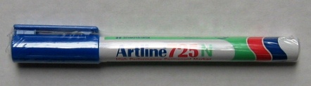 artline 725 neat blauw