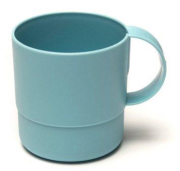 beker+oor stapelb. dbp 325ml blauw