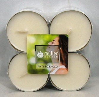 bougies chauffe-plat maxi odeur x8 soft cotton 8h