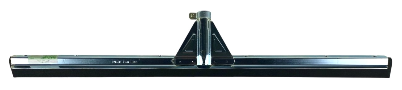 vloeraftrekker zwart plaat 75cm