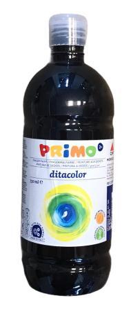 peinture au doigt 750ml primo noir