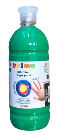 peinture au doigt 750ml primo vert