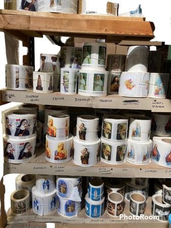 sticker saints avec priere