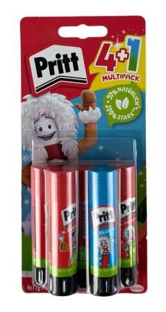 pritt 4+1 glue stick 11gr promo