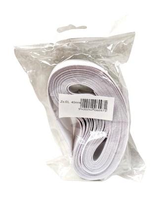 elastiek labie 3m 40mm wit