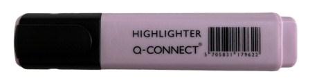 marqueur q-connect violet pastel