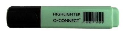 markeerstift q-connect pastel groen