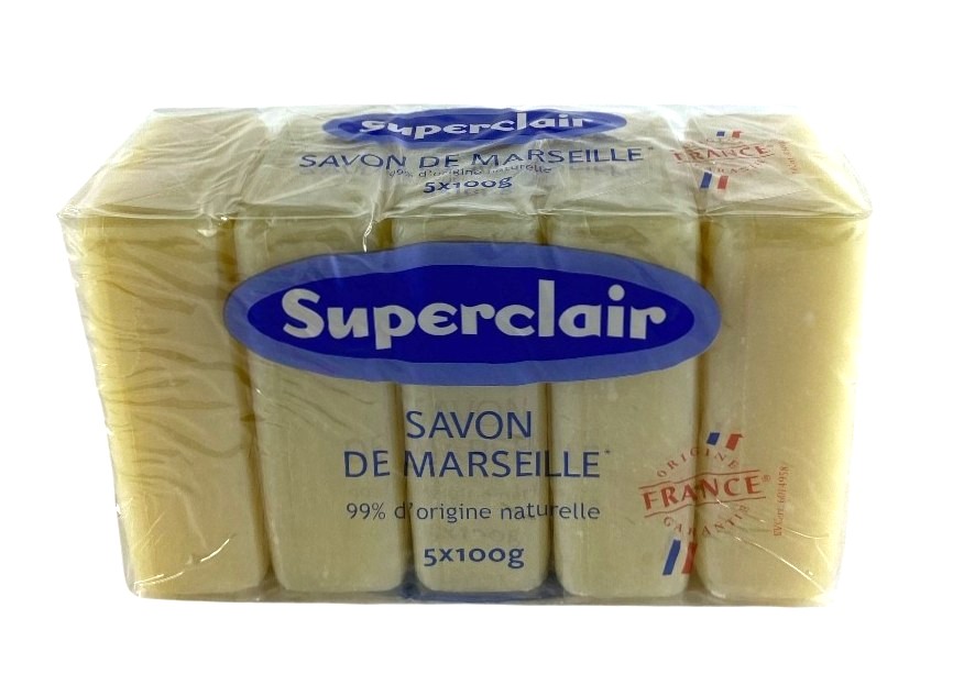 savon marseille 5x100gr