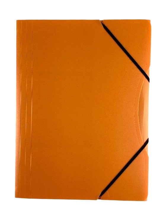 farde elasto a4 pp orange promo
