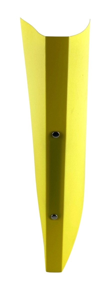 classeur mini-anneaux pp opaque jaune