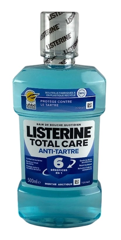 listerine mondwater 500ml anti-kalksteen