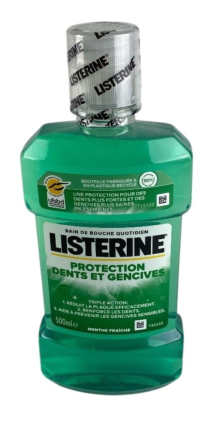 listerine mondwater 500ml bescherming tandvlees