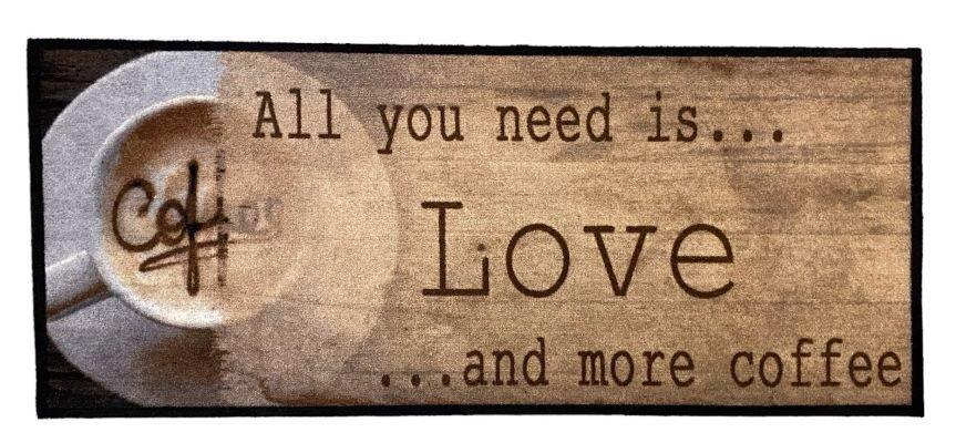 tapis cuisine 50x120 dessin all you need is...