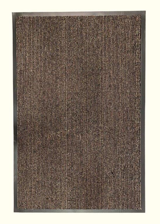 tapis caoutchouc 80x120 marron clair