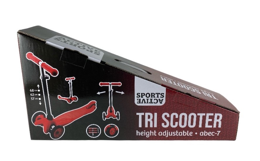 tri scooter active sports rood promo