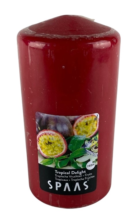 bougie 80-150mm odeur 65h fruits tropicaux promo