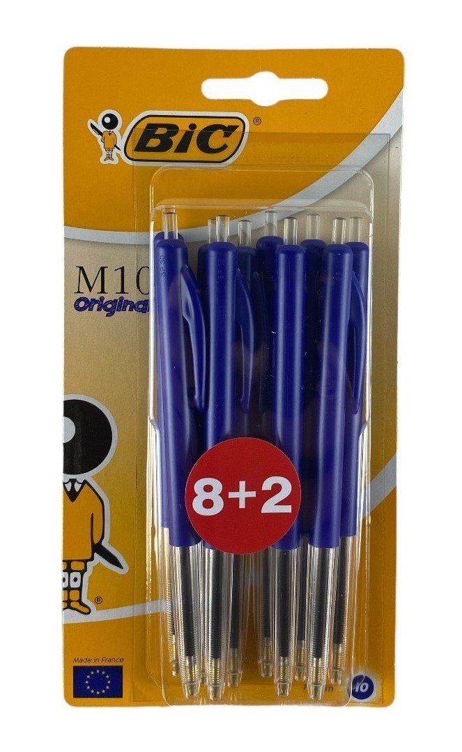 bic m10 original 8+2 stylo bleu
