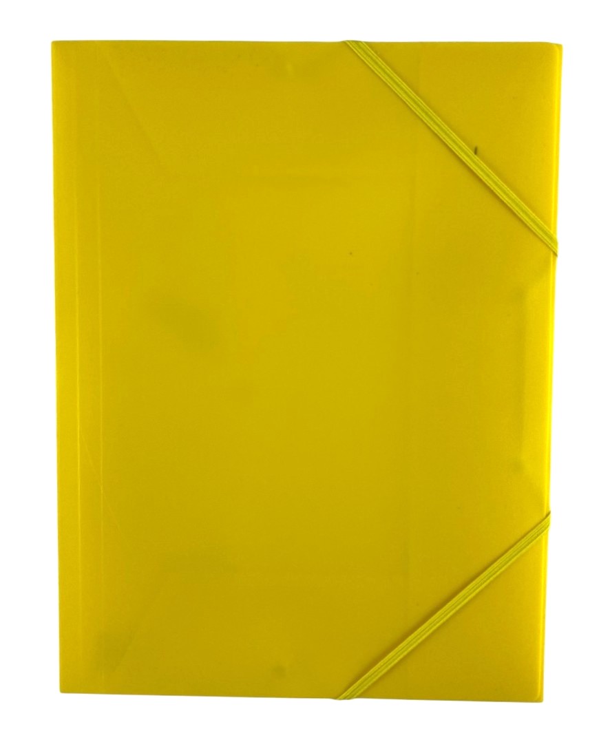 farde elasto a4 pp jaune