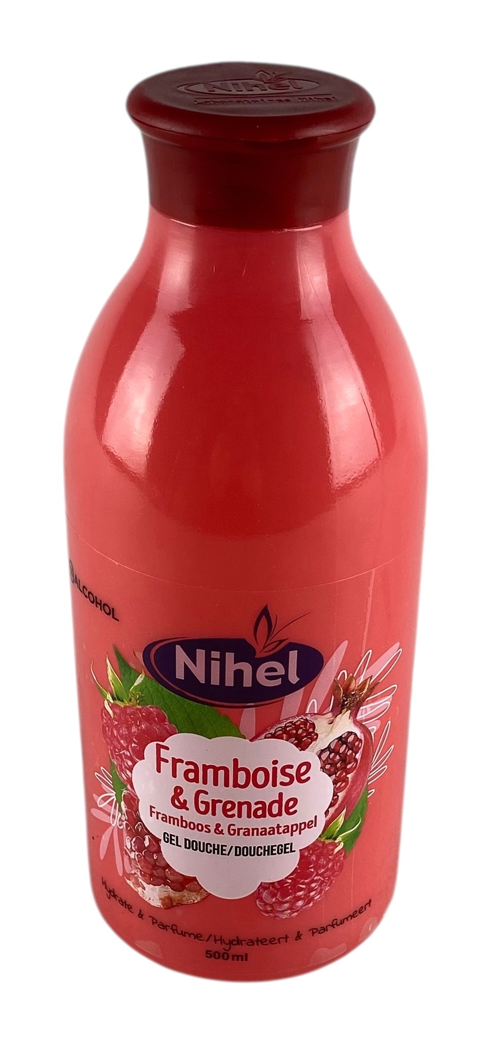 gel douche 500ml framboise-grenade