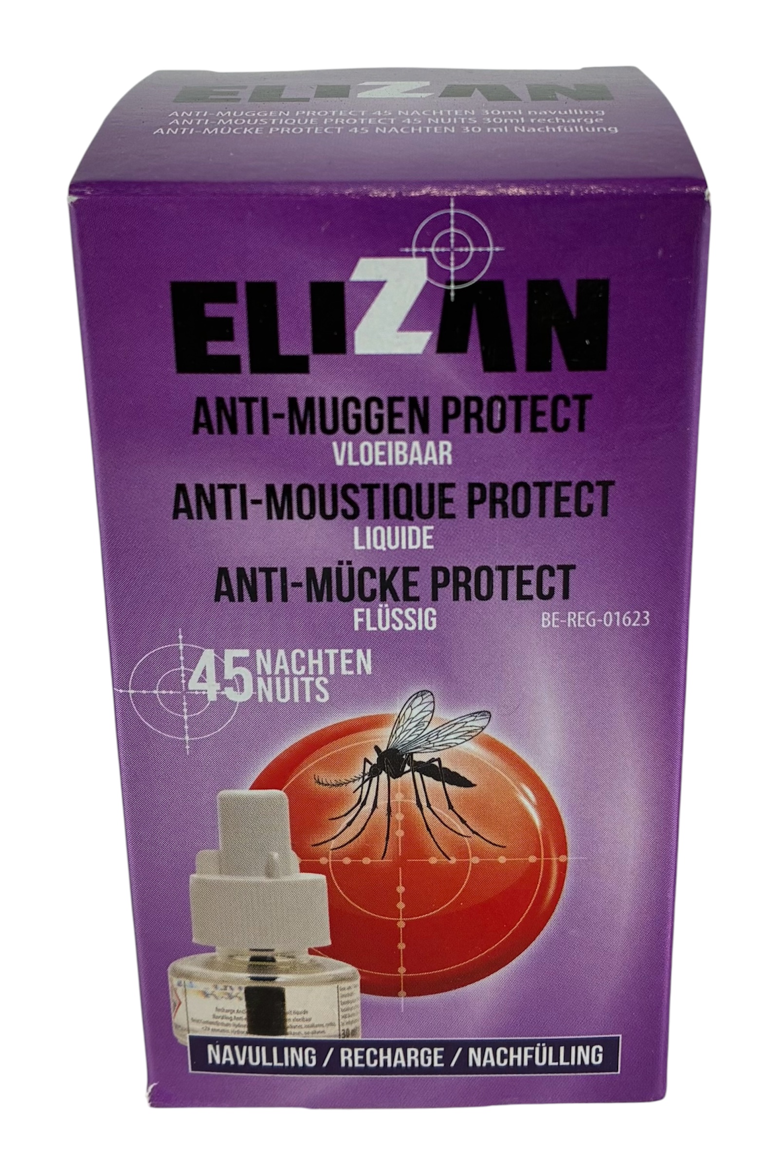 elizan anti-moustique protect recharge liquide be-reg-01623