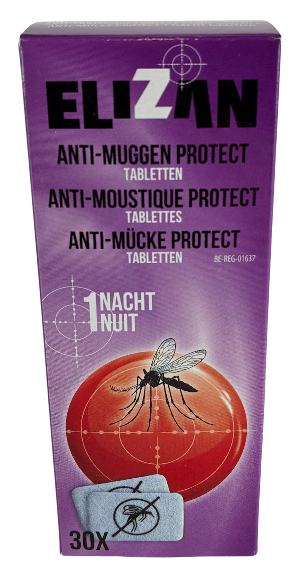 elizan anti-moustique protect x30 recharges be-reg-01637