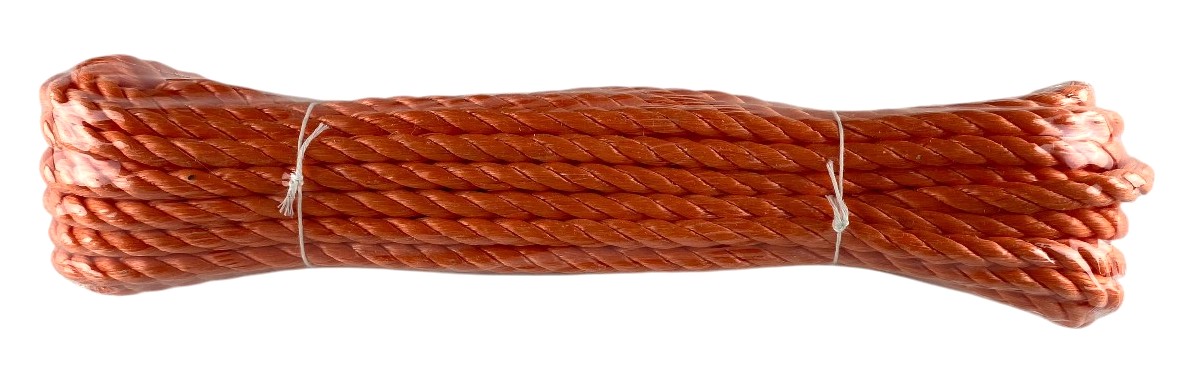 x10m corde nylon orange 8mm