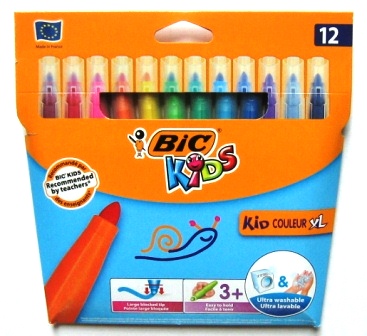 s-12 bic kids stiften couleur xl