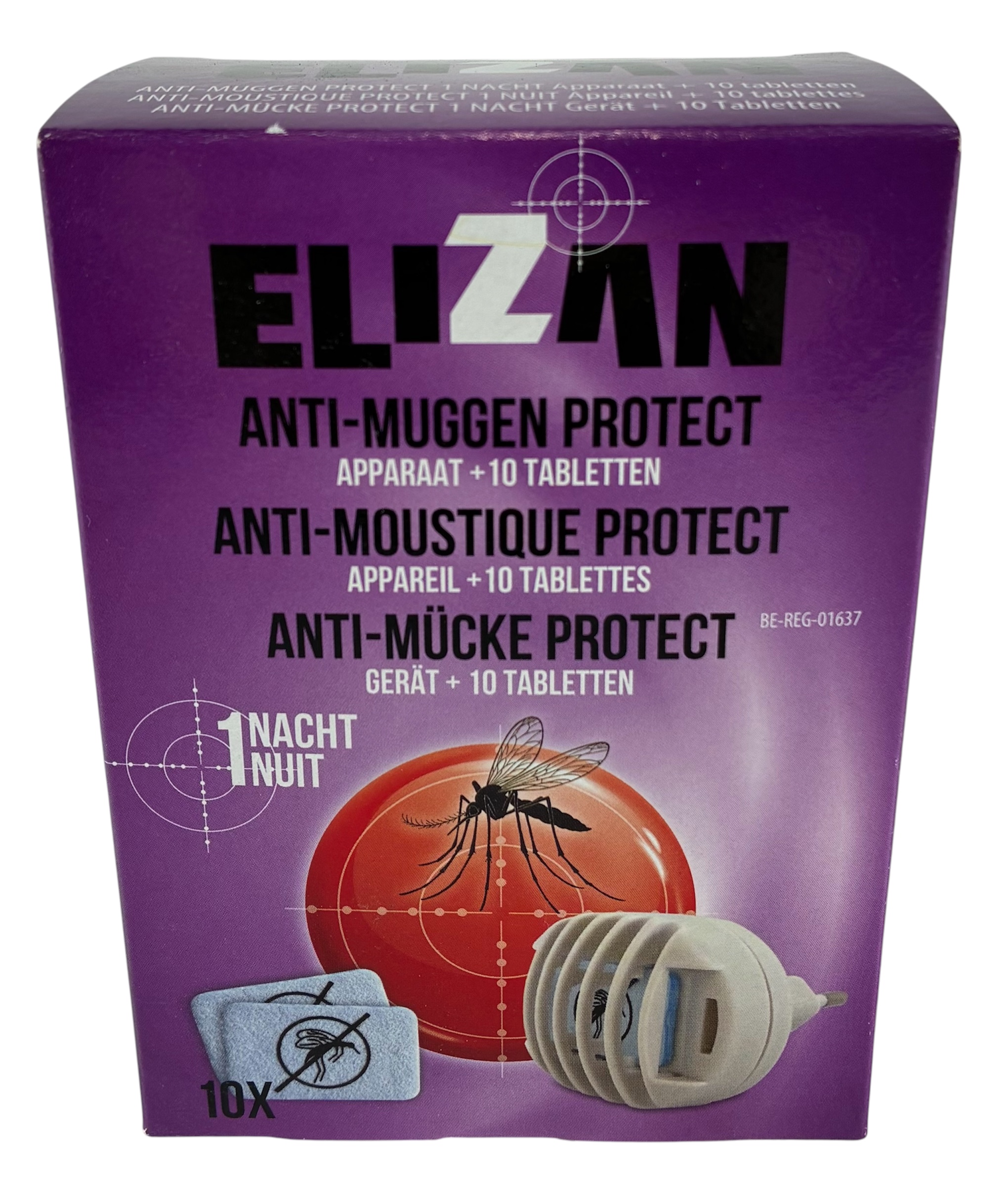 elizan anti-moustique protect app + 10 tabs. be-reg-01637