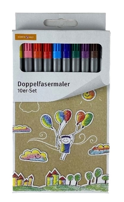 s-10 feutres double point