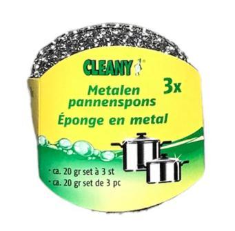 s-3 eponges en metal cleany