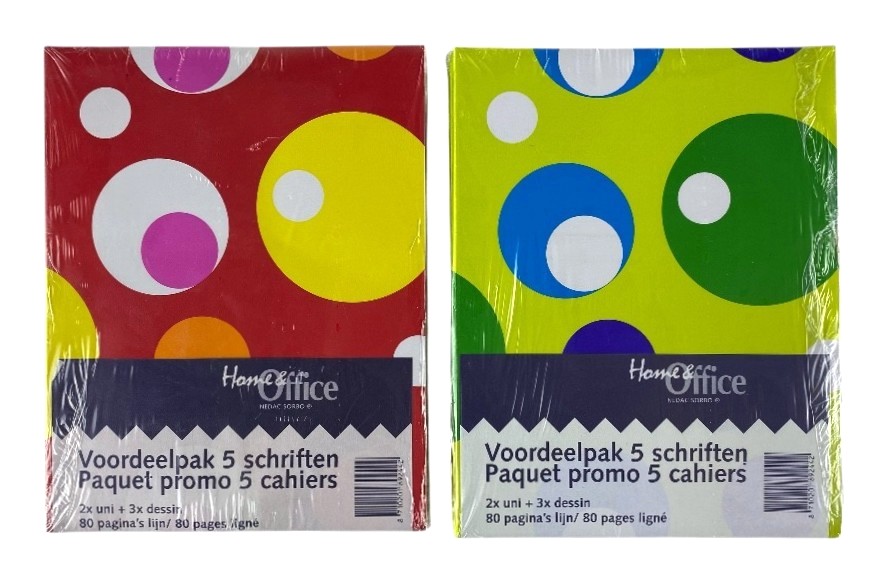 s-5 schrift a5 40bl lijn promo