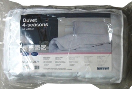 dekbed wit 1p 140x200cm