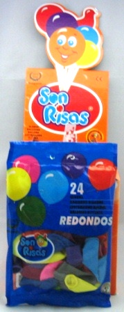 ballonnen 24st rond globos