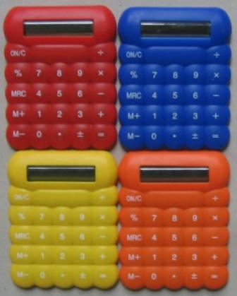 rekenmachine soft-gel 8 digit 4