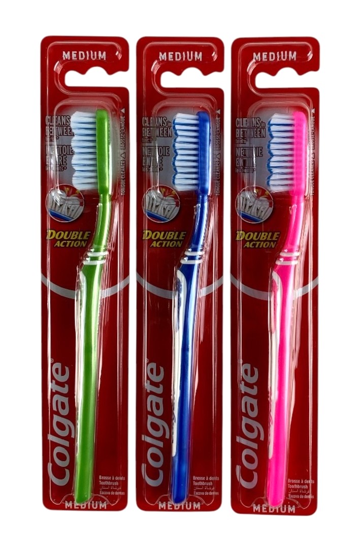 brosse a dents colgate double action medium