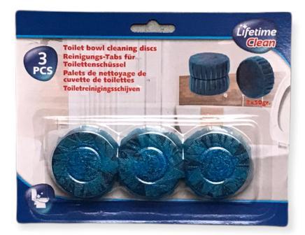 s-3 wc blokken blauw 3x50gr