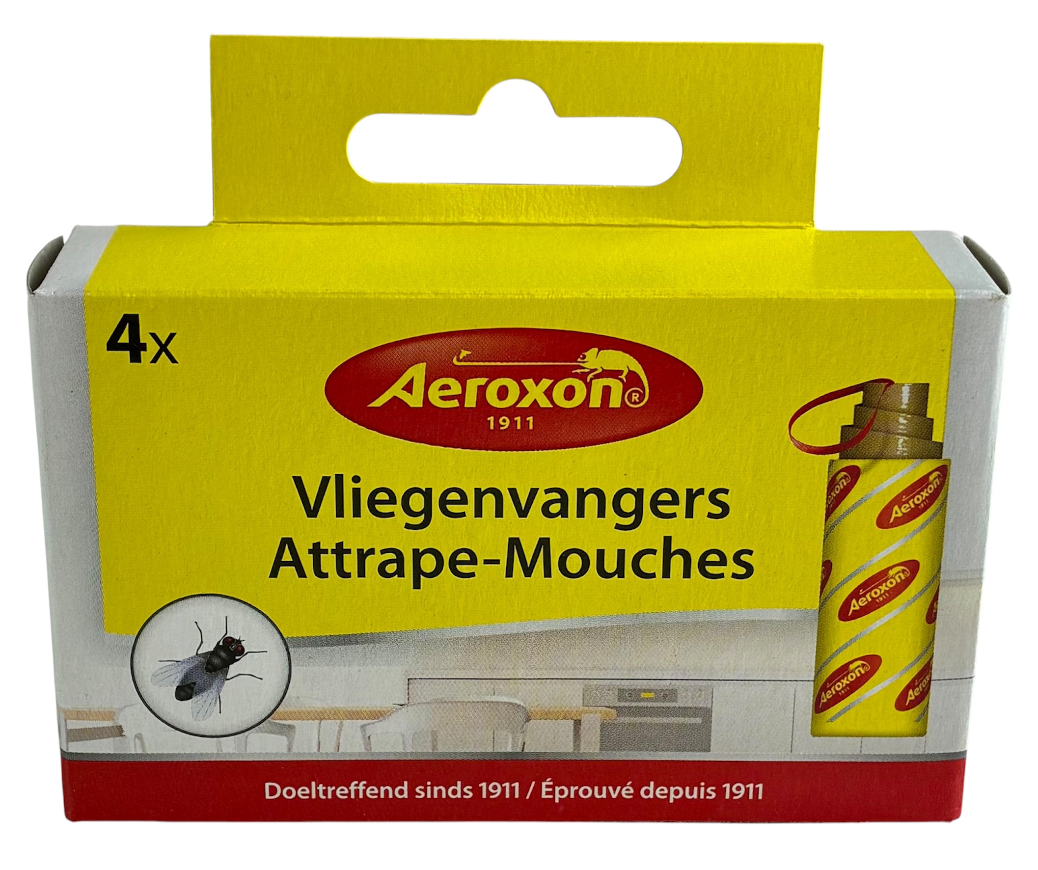 x4 vliegenvangers aeroxon stockverkoop vliegendekruipende insecten