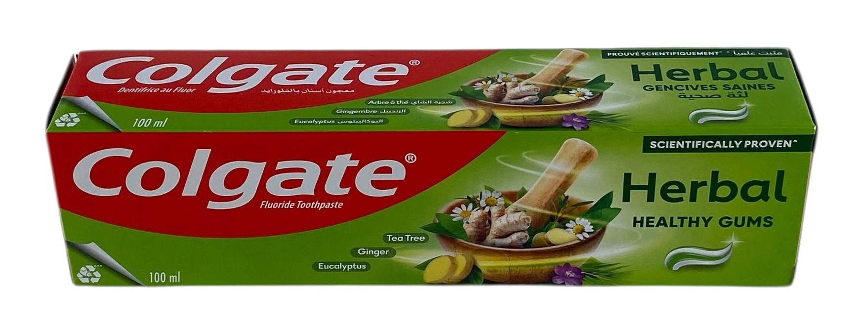 colgate tandpasta herbal 100ml + etiket