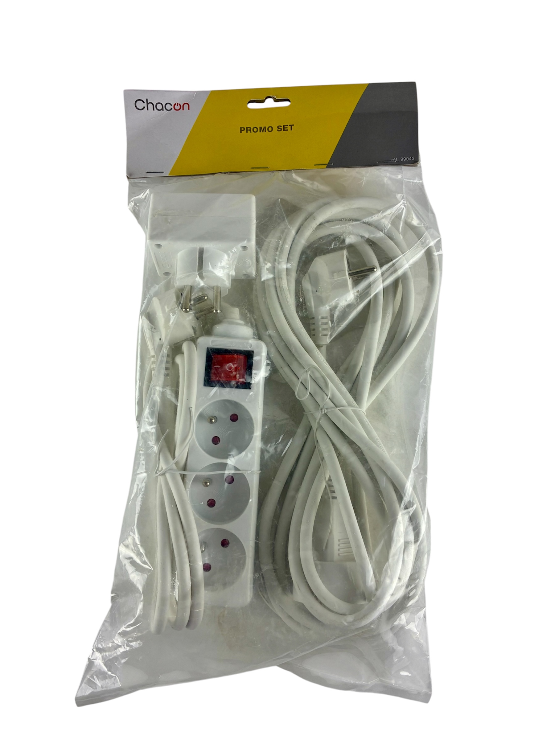 multiprise 3pcs chacon