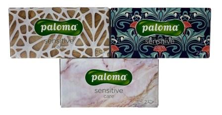 mouchoirs tissue 2pl paloma sensitive care