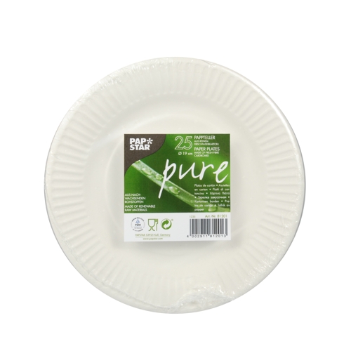 x25 assiettes carton 19cm
