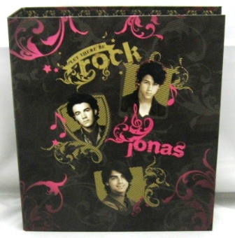 classeur 8cm rock jonas promo