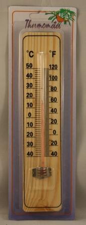 thermometre en bois