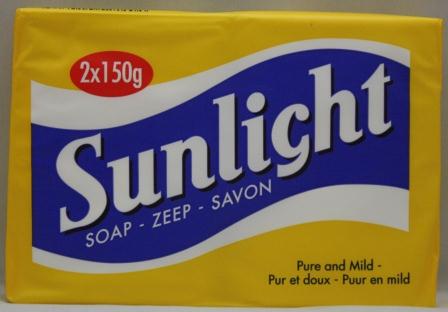 sunlight savon 2x150gr