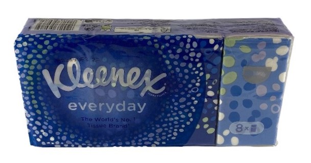 kleenex zakdoekjes 8x9st 2 laags