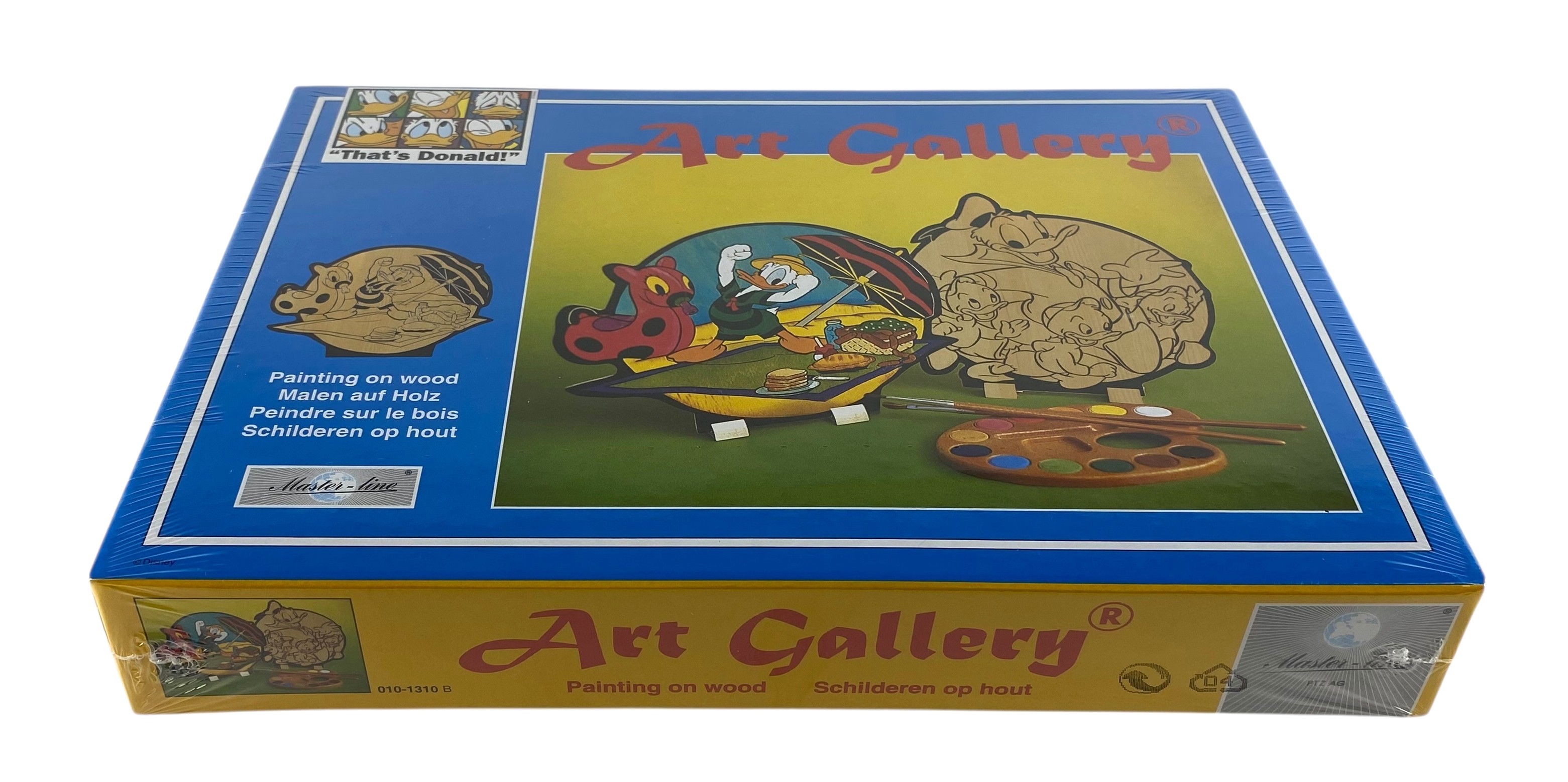 schilderen op nummer donald hout