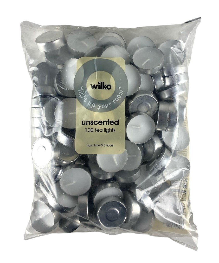 s-100 3.5h bougies chauffe-plats wilko promo